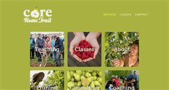 Desktop Screenshot of corehomefruit.com