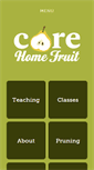 Mobile Screenshot of corehomefruit.com